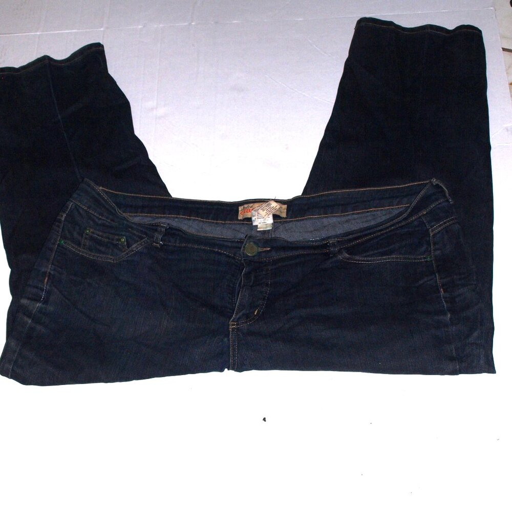 Classic Denim Blue Jeans Women Size 24 W Short